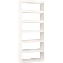 Kirjahylly/tilanjakaja 80x30x71,5-199,5cm, mänty, erikokoja ja värejä
