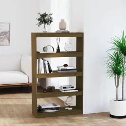 Kirjahylly/tilanjakaja 80x30x71,5-199,5cm, mänty, erikokoja ja värejä
