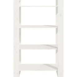 Kirjahylly/tilanjakaja 80x35x125 cm mänty harmaa