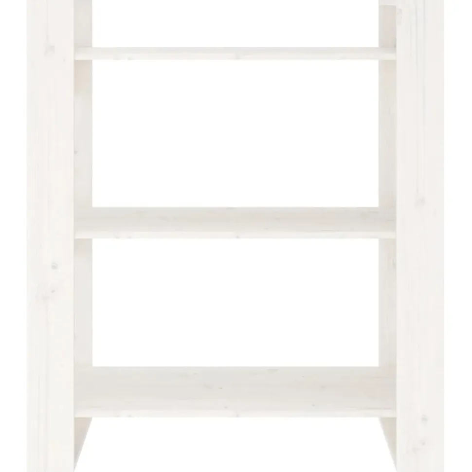Kirjahylly/tilanjakaja 80x35x91 cm mänty harmaa