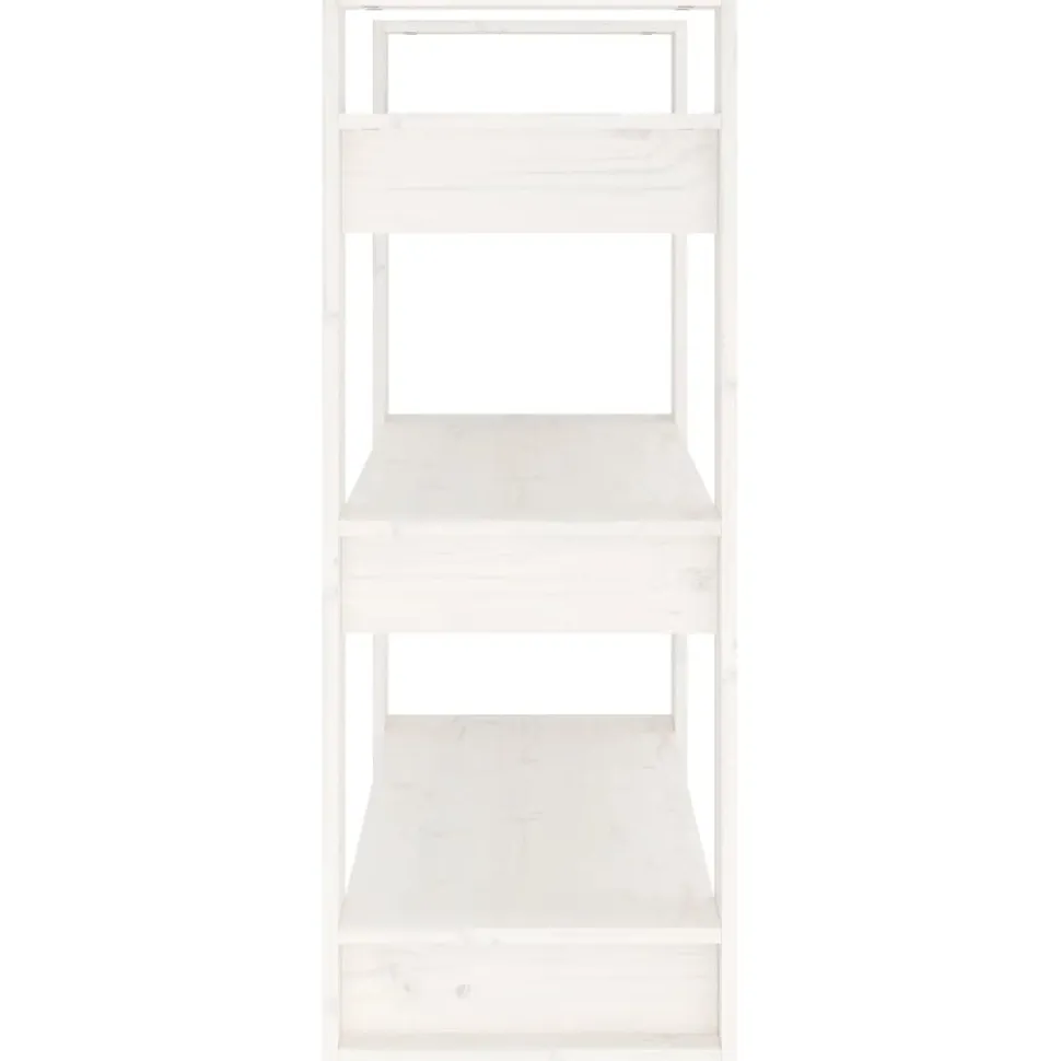 Kirjahylly/tilanjakaja 80x35x91 cm mänty harmaa