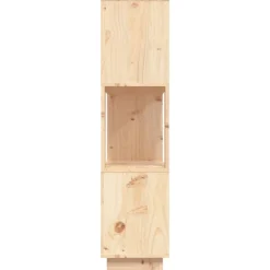 Kirjahylly/tilanjakaja 80x25x101 cm mänty harmaa