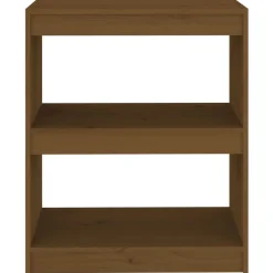 Kirjahylly/tilanjakaja 60x30x71,5 cm mänty harmaa