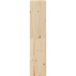 Kirjahylly/tilanjakaja 60x30x71,5 cm mänty harmaa