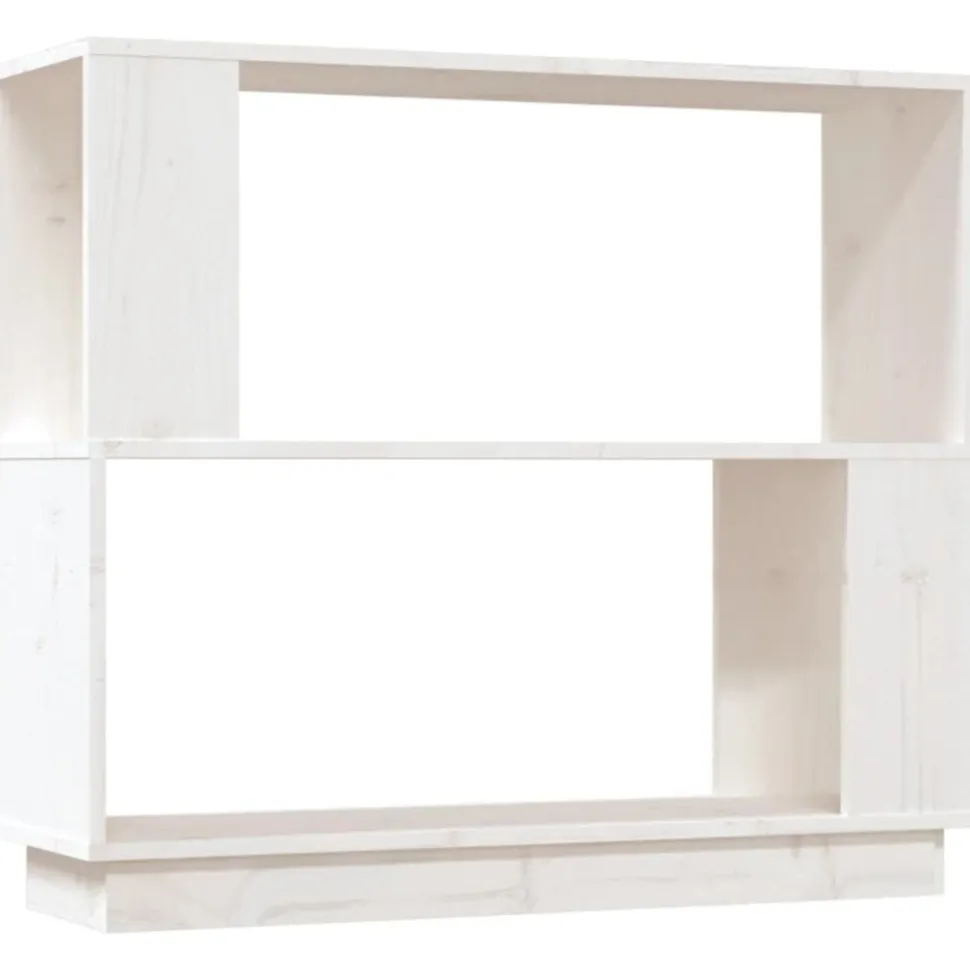 Kirjahylly/tilanjakaja 80x25x70 cm mänty musta