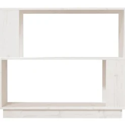 Kirjahylly/tilanjakaja 80x25x70 cm mänty musta