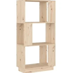 Kirjahylly/tilanjakaja 51x25x101 cm mänty valkoinen