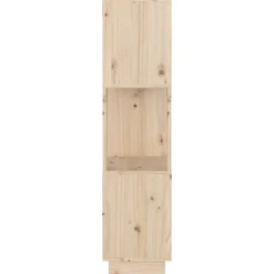 Kirjahylly/tilanjakaja 51x25x101 cm mänty valkoinen