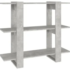 Kirjahylly/tilanjakaja 100x30x87 cm musta
