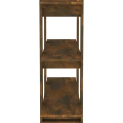 Kirjahylly/tilanjakaja 100x30x87 cm musta
