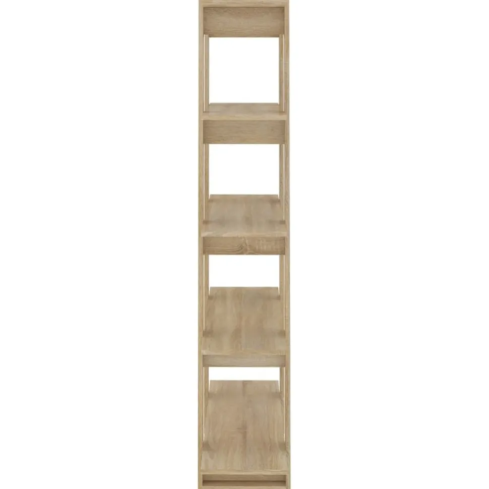 Kirjahylly/tilanjakaja 100x30x160 cm musta