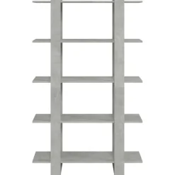 Kirjahylly/tilanjakaja 100x30x160 cm musta