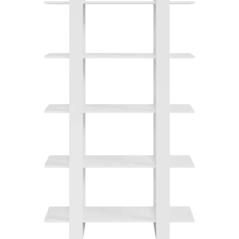 Kirjahylly/tilanjakaja 100x30x160 cm musta