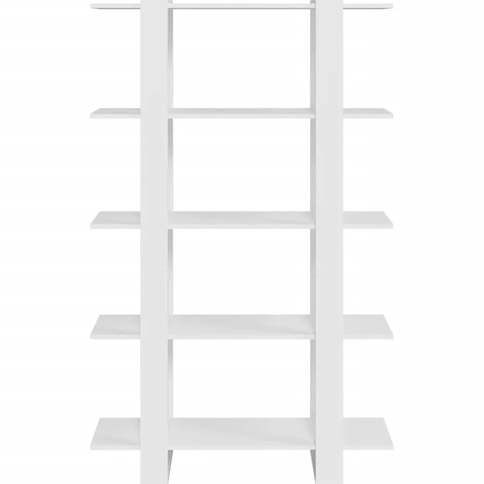 Kirjahylly/tilanjakaja 100x30x160 cm musta