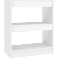 Kirjahylly/tilanjakaja 60x30x72 cm pähkinä