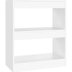 Kirjahylly/tilanjakaja 60x30x72 cm pähkinä