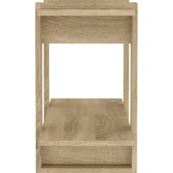 Kirjahylly/tilanjakaja 80x30x51 cm valkoinen