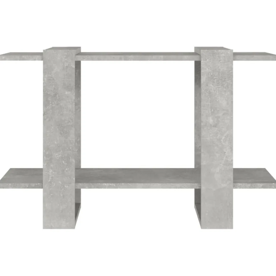 Kirjahylly/tilanjakaja 80x30x51 cm valkoinen
