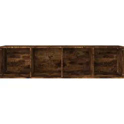 Kirjahylly / TV-taso 36x30x143 cm tekninen puu harmaa