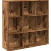 Kirjahylly vanhaa puuta 98x29x97,5 cm (55968)