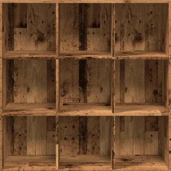 Kirjahylly vanhaa puuta 98x29x97,5 cm (55968)