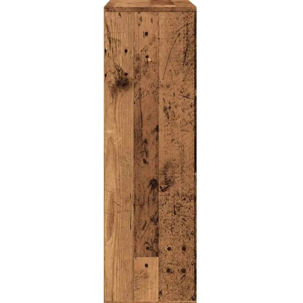 Kirjahylly vanhaa puuta 98x29x97,5 cm (55968)