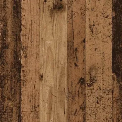 Kirjahylly vanhaa puuta 36x30x171 cm lastulevy (56046)