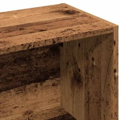 Kirjahylly vanha puu 98x29x97,5 cm tekninen puu (55966)