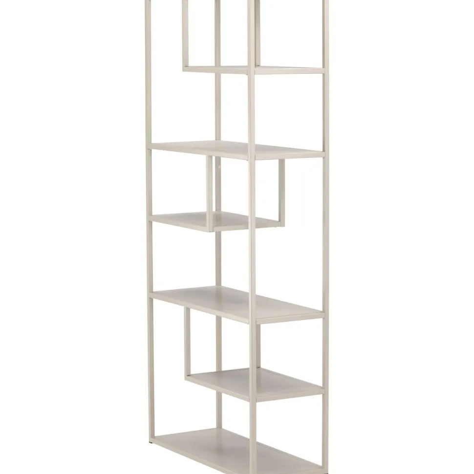 Kirjahylly Venture Home Staal korkeareunainen beige