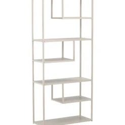 Kirjahylly Venture Home Staal korkeareunainen beige