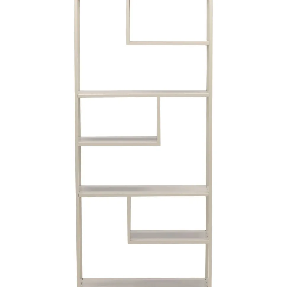Kirjahylly Venture Home Staal korkeareunainen beige