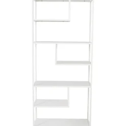 Kirjahylly Venture Home Staal, 85x190cm, valkoinen