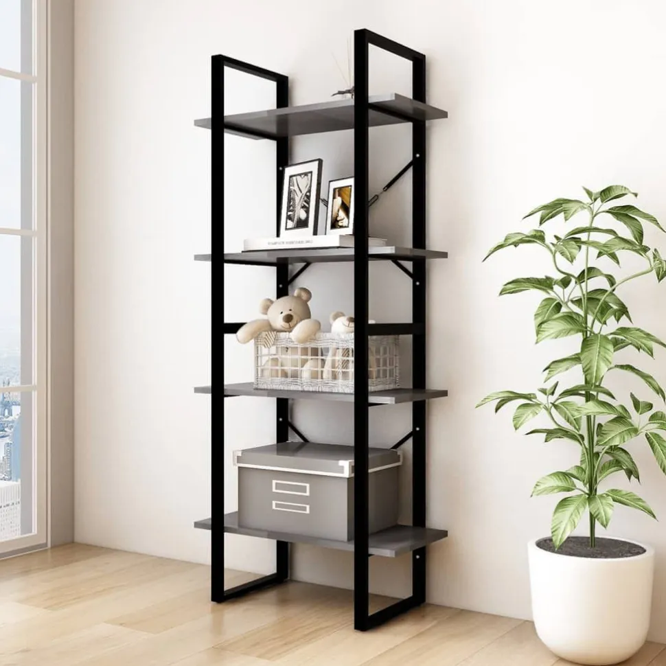 Kirjahylly 60x30x70-140cm, eri kokoja/materiaaleja ja värejä