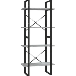 Kirjahylly 60x30x70-140cm, eri kokoja/materiaaleja ja värejä