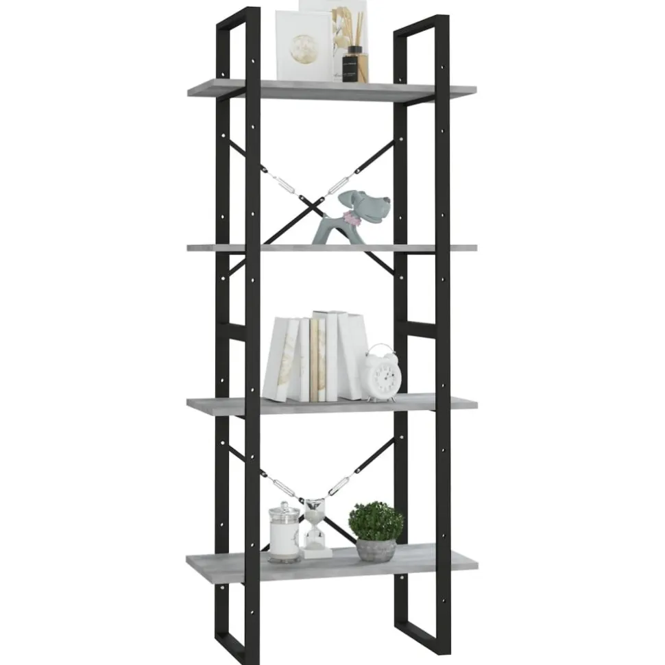 Kirjahylly 60x30x70-140cm, eri kokoja/materiaaleja ja värejä