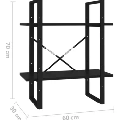 Kirjahylly 60x30x70-140cm, eri kokoja/materiaaleja ja värejä
