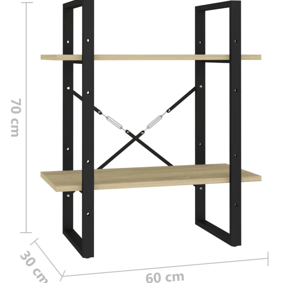 Kirjahylly 60x30x70-140cm, eri kokoja/materiaaleja ja värejä