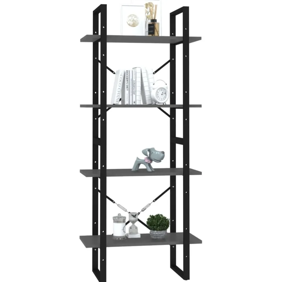Kirjahylly 60x30x70-140cm, eri kokoja/materiaaleja ja värejä
