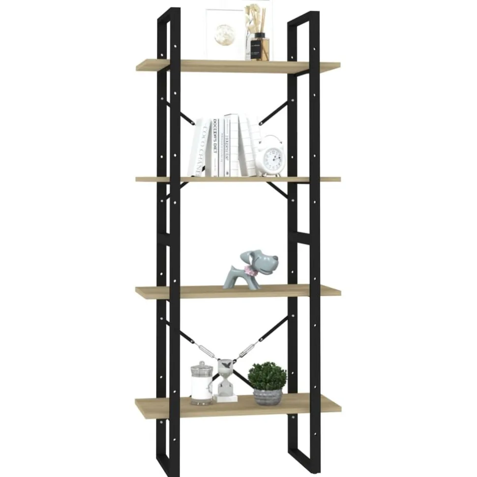 Kirjahylly 60x30x70-140cm, eri kokoja/materiaaleja ja värejä