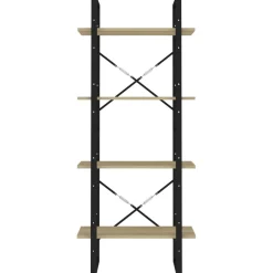 Kirjahylly 60x30x70-140cm, eri kokoja/materiaaleja ja värejä