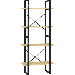 Kirjahylly 60x30x70-140cm, eri kokoja/materiaaleja ja värejä