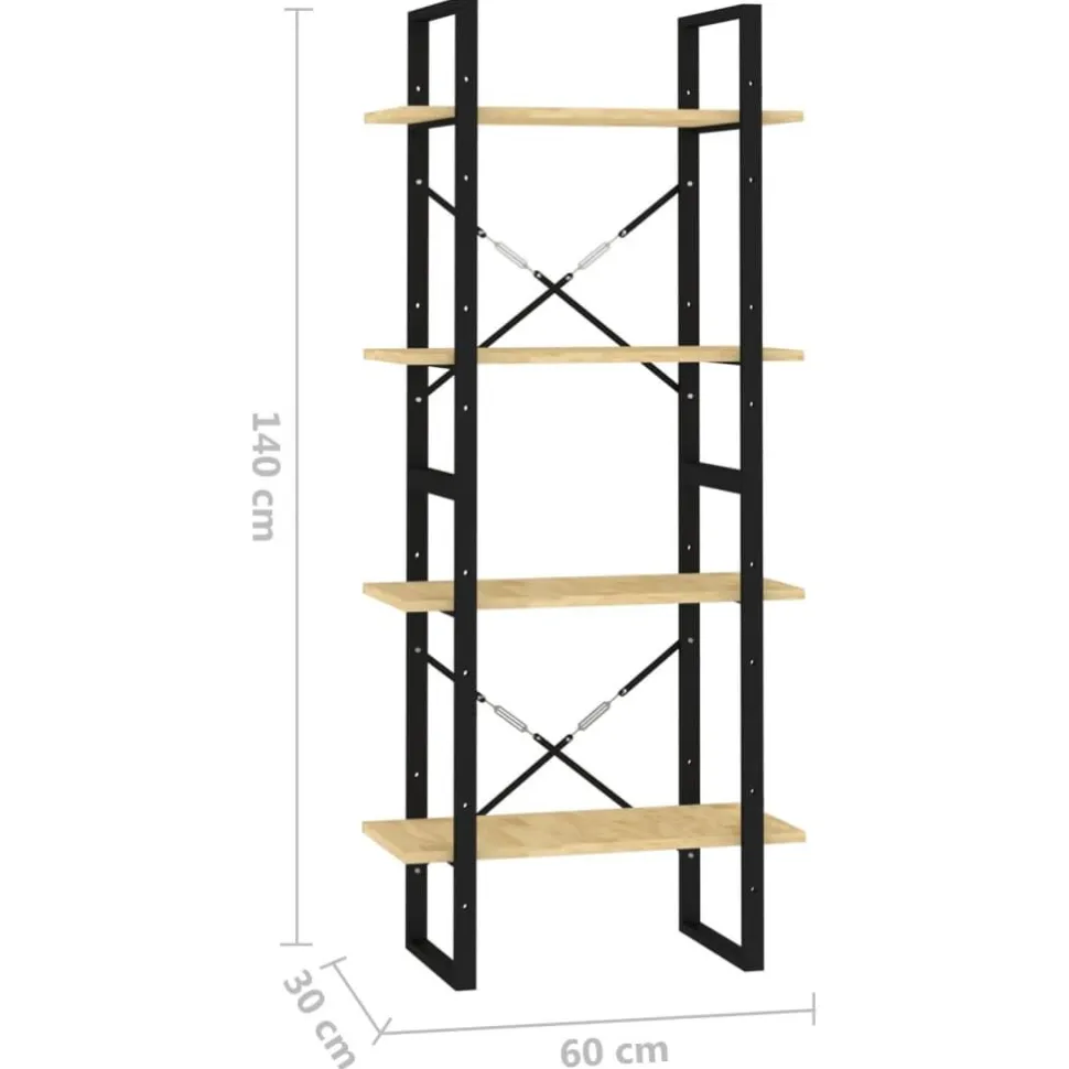 Kirjahylly 60x30x70-140cm, eri kokoja/materiaaleja ja värejä