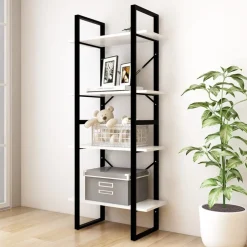 Kirjahylly 60x30x70-140cm, eri kokoja/materiaaleja ja värejä