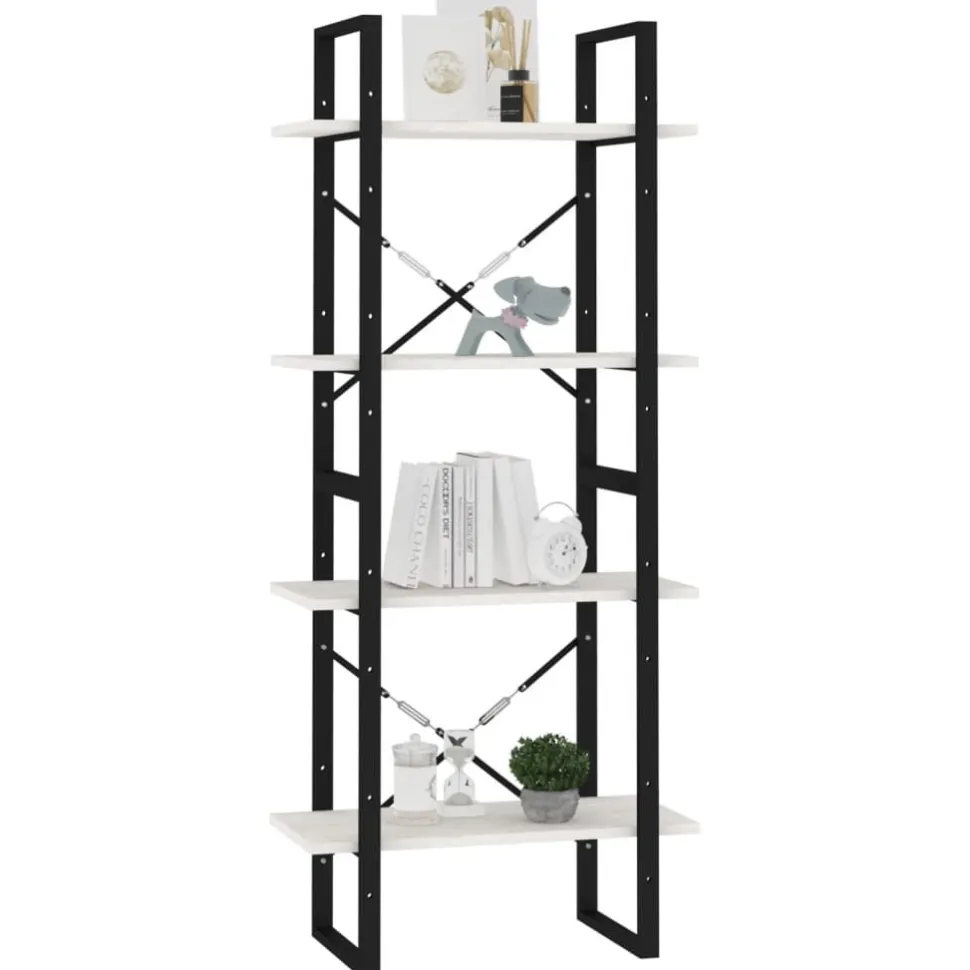 Kirjahylly 60x30x70-140cm, eri kokoja/materiaaleja ja värejä