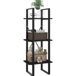 Kirjahylly 40x30x105-210cm, eri materiaaleja/kokoja ja värejä