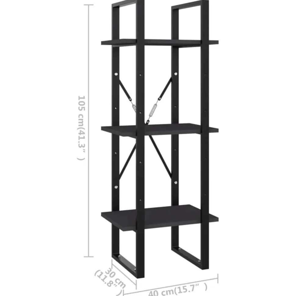 Kirjahylly 40x30x105-210cm, eri materiaaleja/kokoja ja värejä