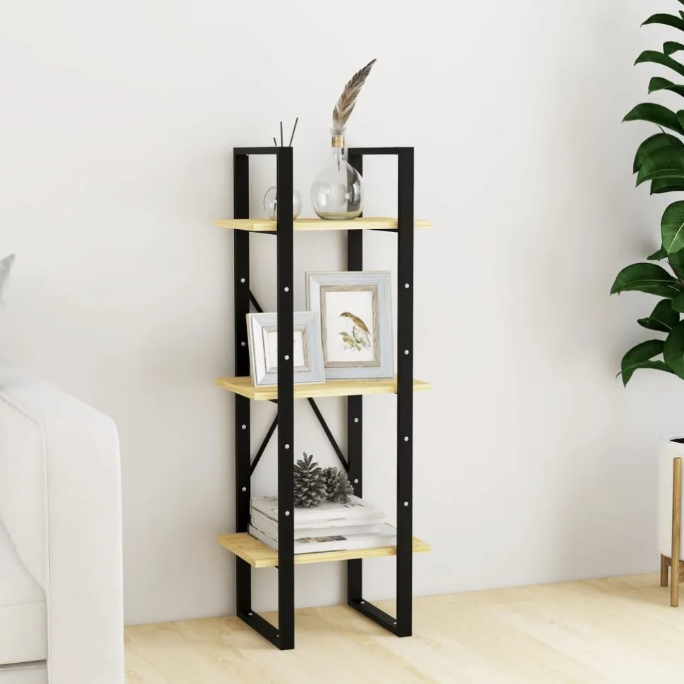 Kirjahylly 40x30x105-210cm, eri materiaaleja/kokoja ja värejä
