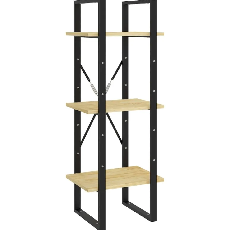 Kirjahylly 40x30x105-210cm, eri materiaaleja/kokoja ja värejä