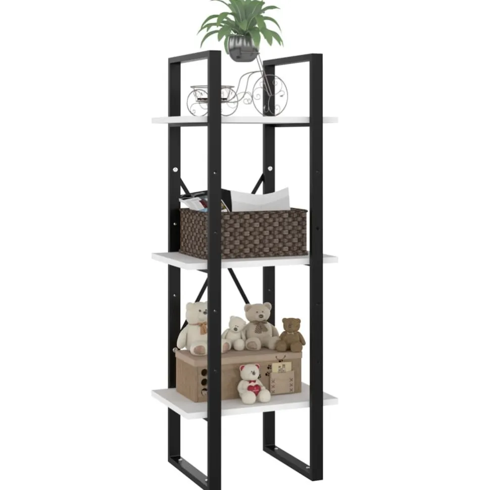 Kirjahylly 40x30x105-210cm, eri materiaaleja/kokoja ja värejä