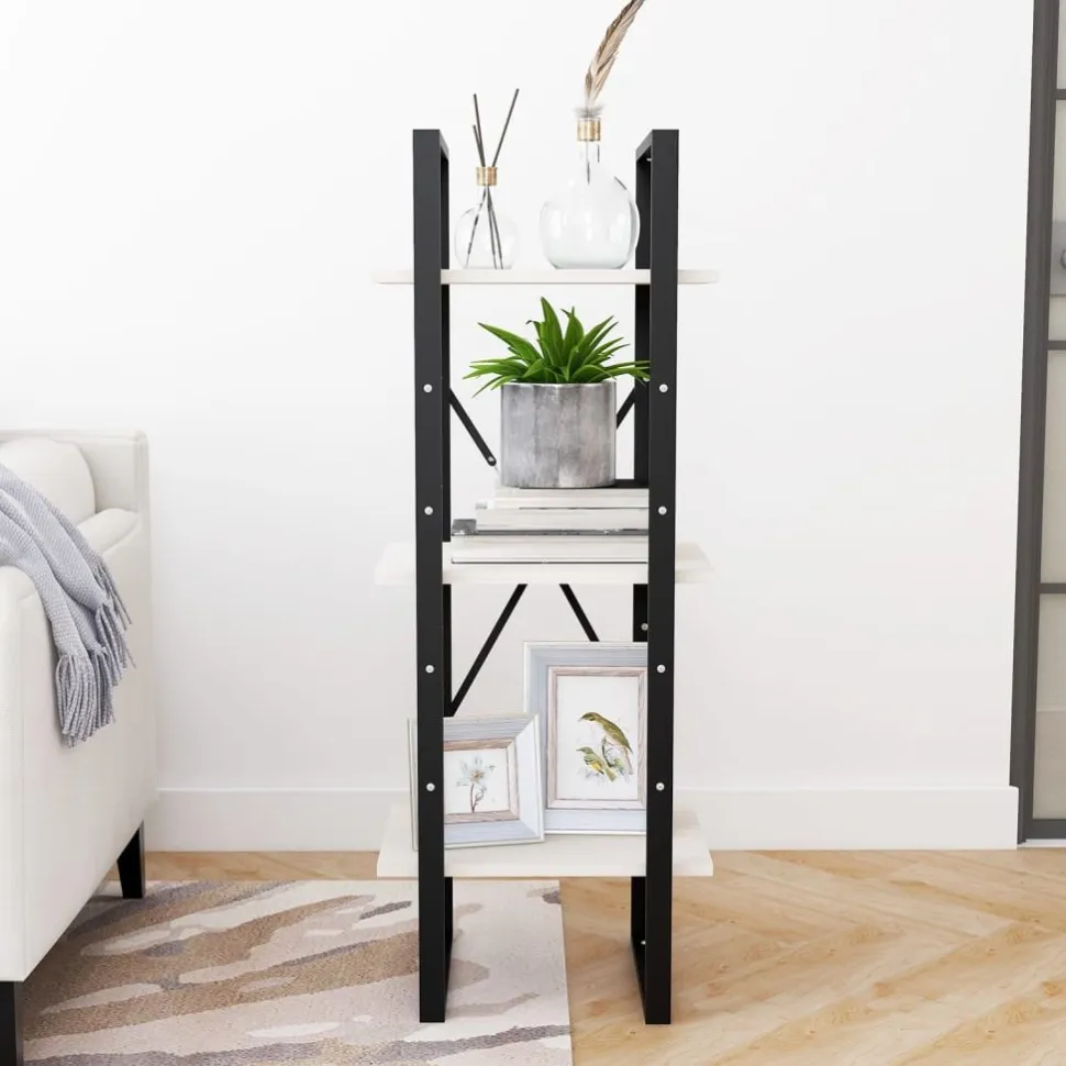 Kirjahylly 40x30x105-210cm, eri materiaaleja/kokoja ja värejä